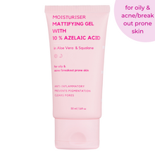 Mattifying Gel Moisturiser With 10% Azelaic Acid