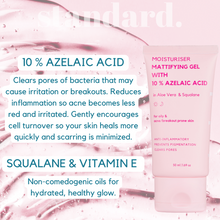 Mattifying Gel Moisturiser With 10% Azelaic Acid