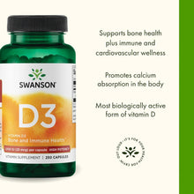Vitamin D3 high potency 1000 IU (25mcg)