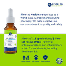 Colloidal silver ear rescue 30ml