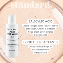 Salicylic acid face wash
