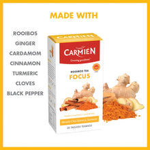 Focus with masala chai & turmeric 20 teabags
