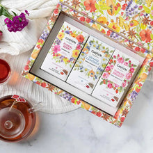 Pyramid gift box: Floral berry, orange chamomile, Turkish delight {3x20}