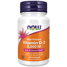 Vitamin D-3 5000IU 120 Softgels