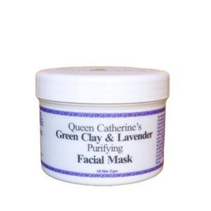 Queen Catherine's Green Clay & Lavender Purifying Facial Mask (Powder) 100g