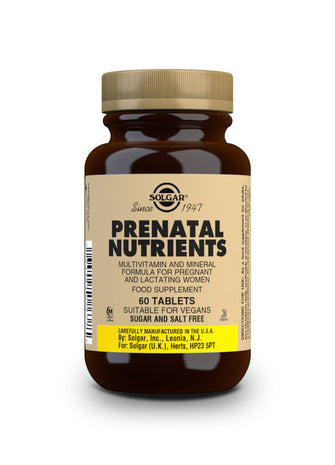 Solgar Prenatal Nutrients 60caps