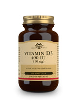 Vitamin D3 400 IU 10 Softgels-Pack of 100